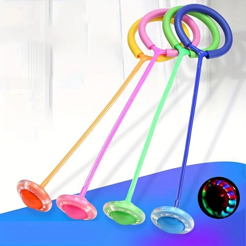 Foldable Kinetic Flashing LED Bouncing Ring