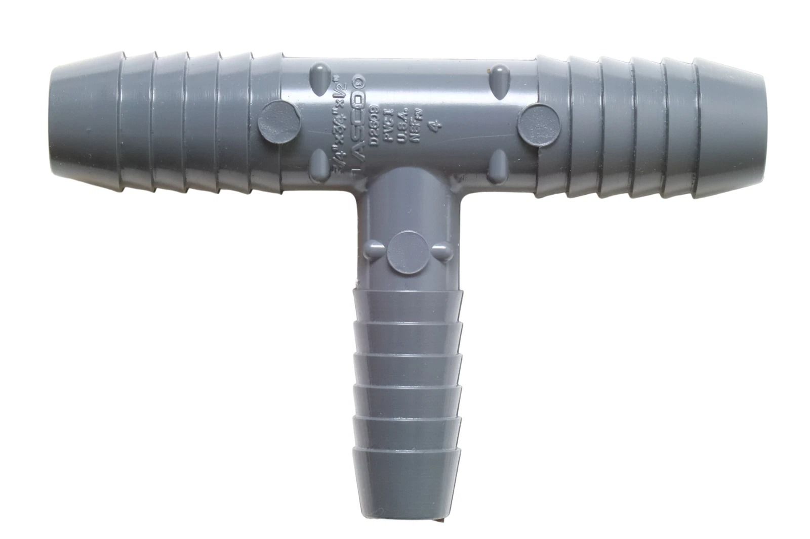 PVC Insert Tee Plastic Insert Fitting for Barbed Pipe Connections