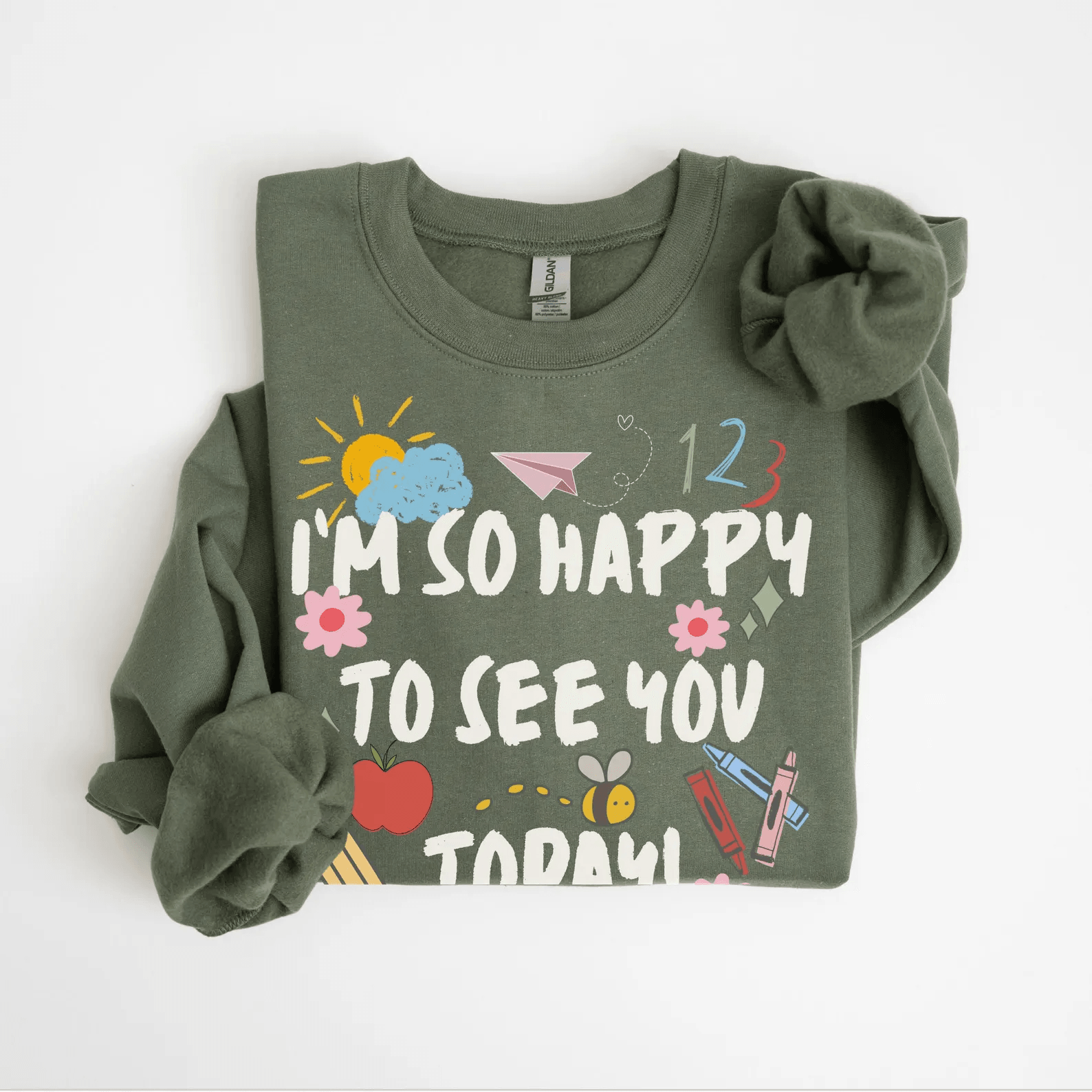 Teacher Sweatshirt Retro Teacher Crewneck Cute Trendy Teacher Gift Teach Shirt