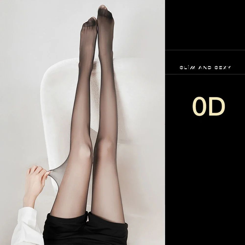 Womens Ultra Thin Sheer Silk Pantyhose Tights
