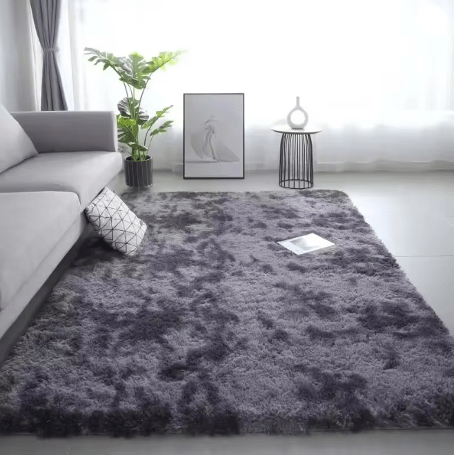 VeluSoft Gradient Silk Wool Bedside and Living Room Rug