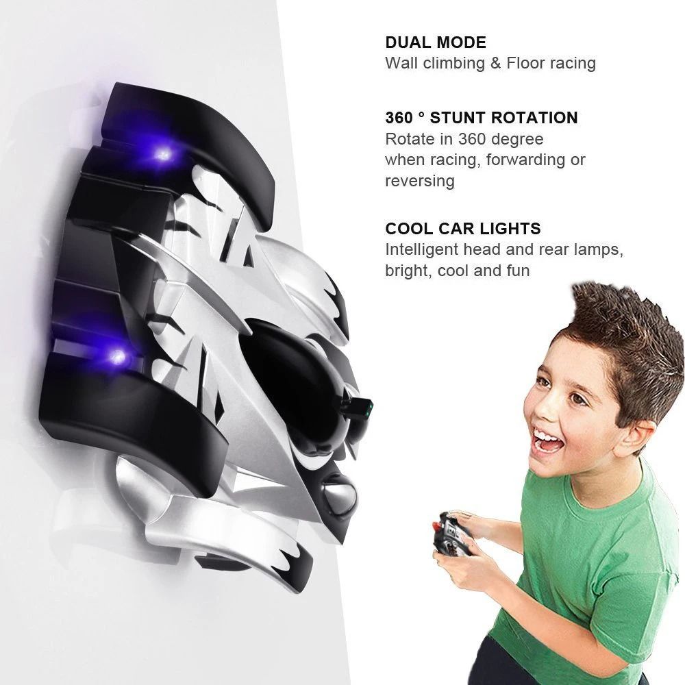 Anti Gravity 2.4G Wall Climbing RC Car Stunt Remote Control