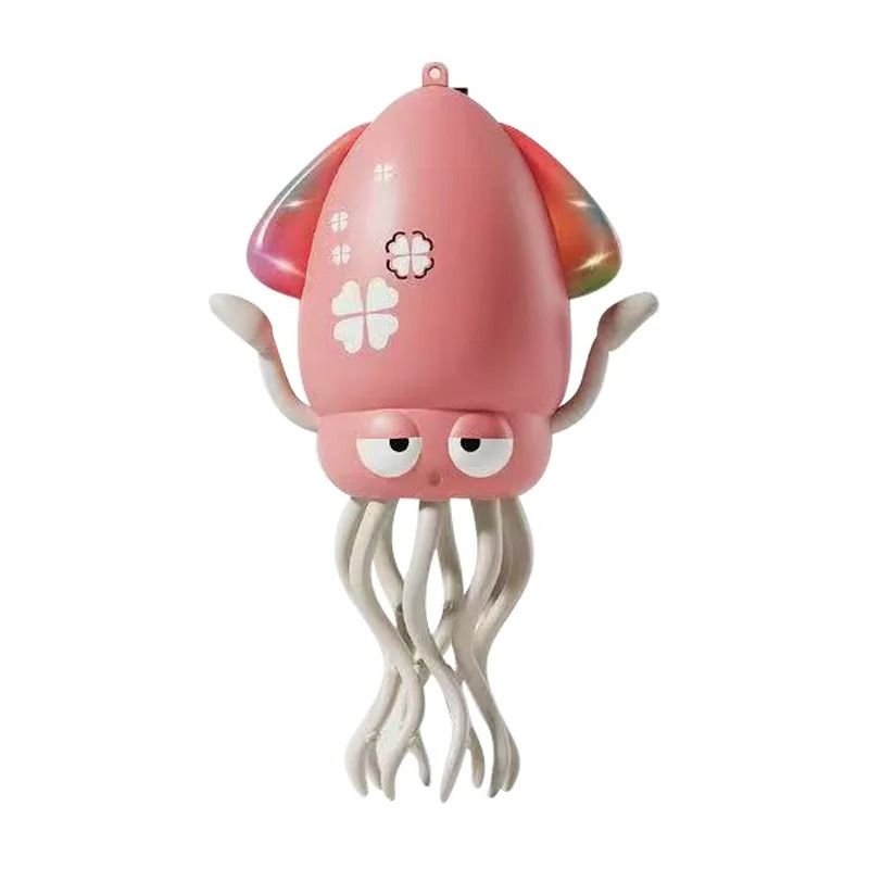 Kids Electric Octopus Toy Interactive Sound Light Rechargeable Crawling Toy