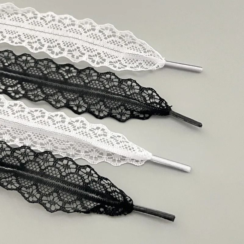 Fancy Lace Flat Shoelaces for Sneakers