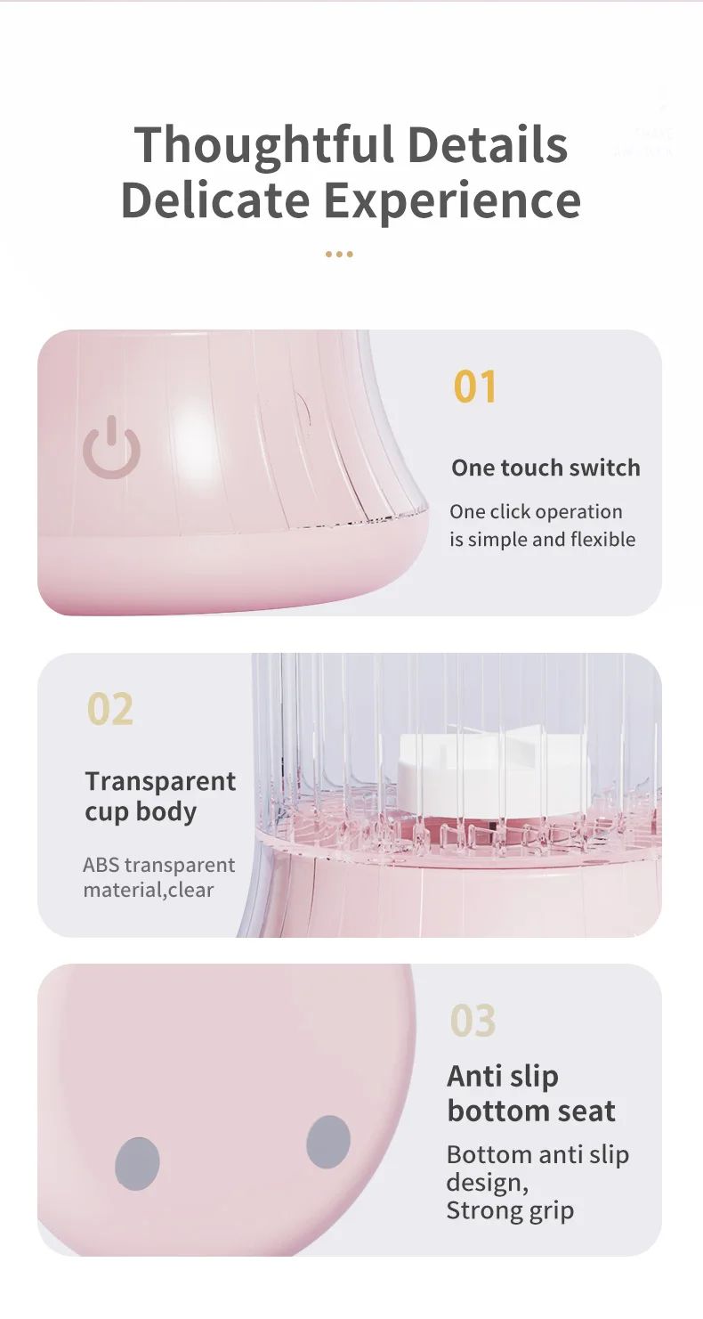 Electric Makeup Brush Cleaner with Drying Function