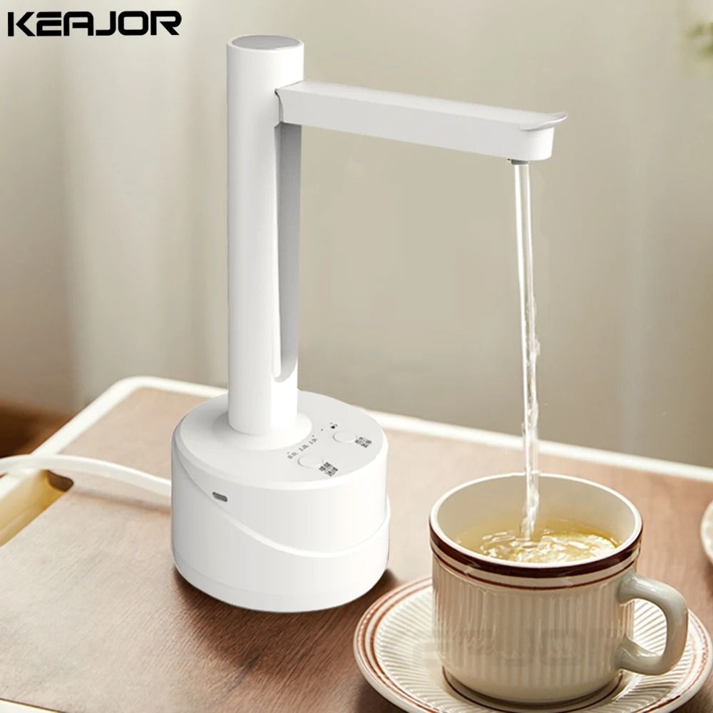 Automatic Electric Water Bottle Pump Rechargeable Dispenser for 19 Liter Bottles
