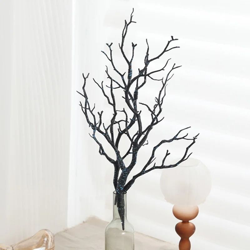 Artificial Gold Manzanita Branches | Festive Antler-Shape Decorative Stems