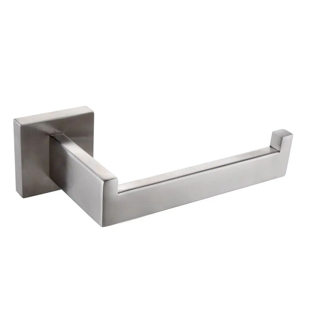Brushed Steel Bathroom Hardware Set