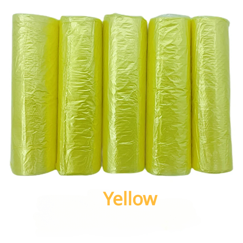 Thicken Disposable Garbage Bags 100 Pack Kitchen Trash Can Liners Leak Proof & Durable Waste Bags