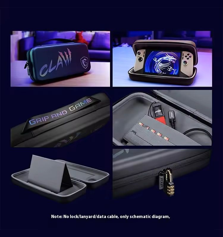 Shockproof Travel Carrying Case for 8-Inch Gaming Console