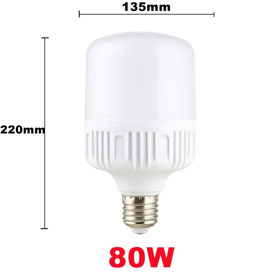 100W E27 LED Bulb – High Brightness Non-Flicker Eye Protection Light