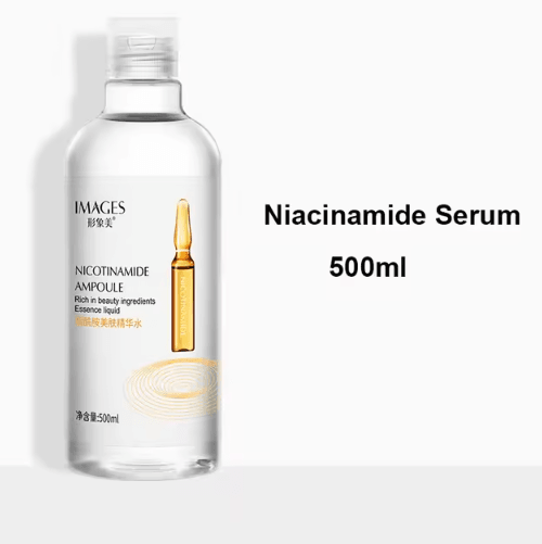 Hyaluronic Acid Face Serum 500ML – Deep Hydrating hyaluronic acid serum with Niacinamide & VC