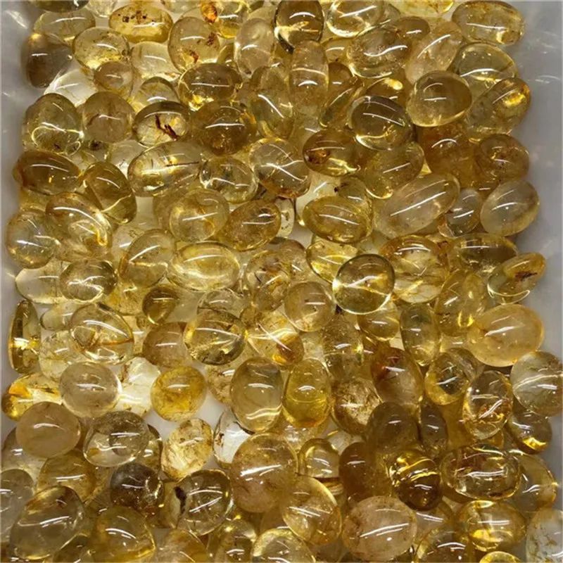 Natural Citrine Tumbled Crystal Stones