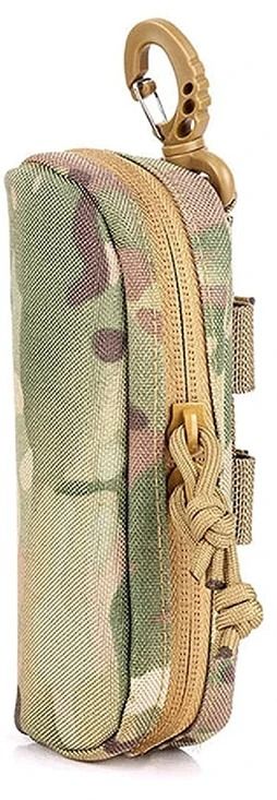 Tactical MOLLE Sunglasses Case Shockproof Protective Eyewear Pouch