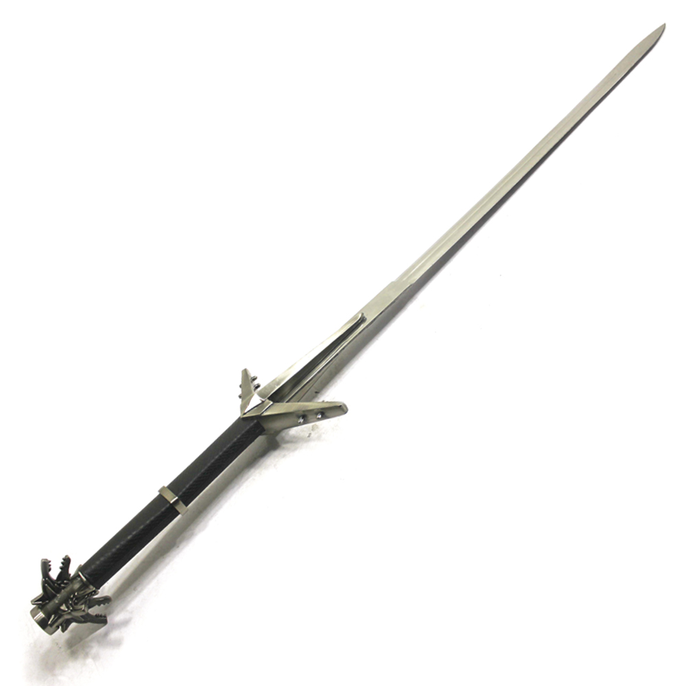 Witcher Sword Aerondight Sword Metal, Witcher Aerondight Sword Silver Sword, Witcher Swords,The Witcher Cosplay Gift for