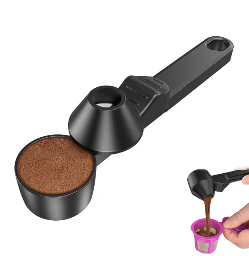 Creative Sliding Leakproof Coffee Scoop Protein Powder Measuring Spoon with Hanging Hole