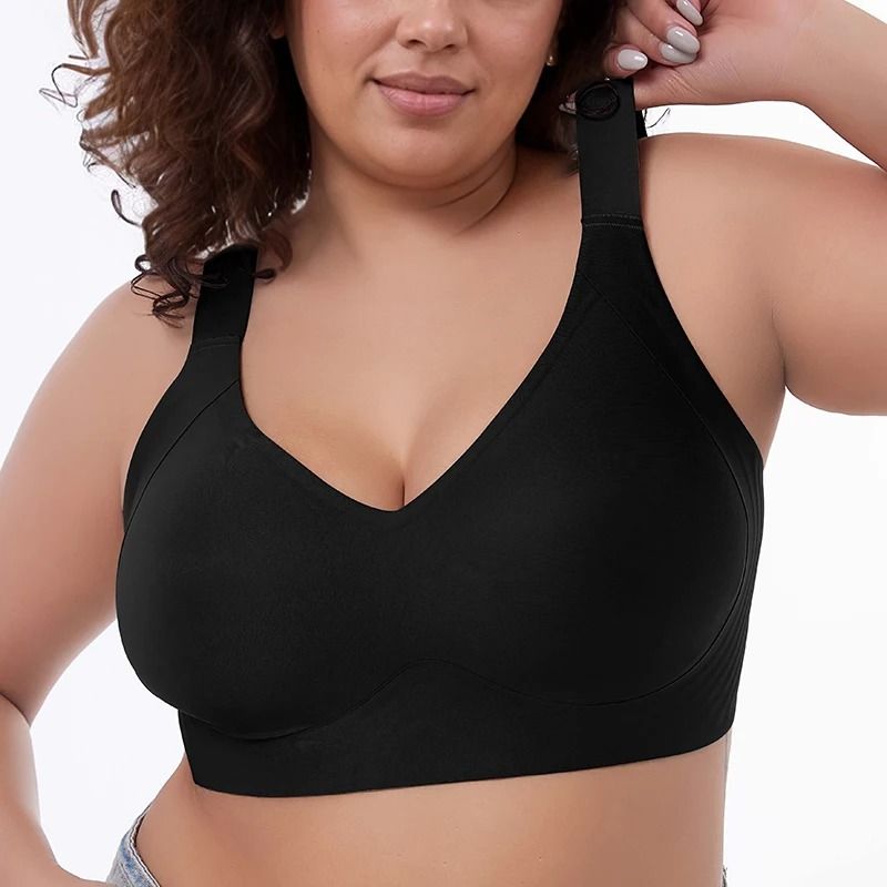 Wireless Seamless Full Coverage Bra Soft Push Up Everyday Bralette