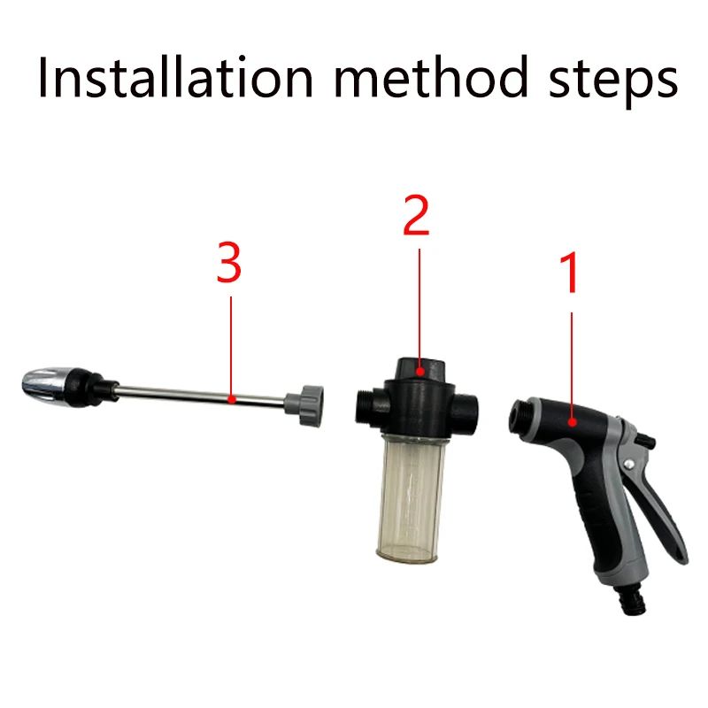 High Pressure Spray Water Gun Nozzle