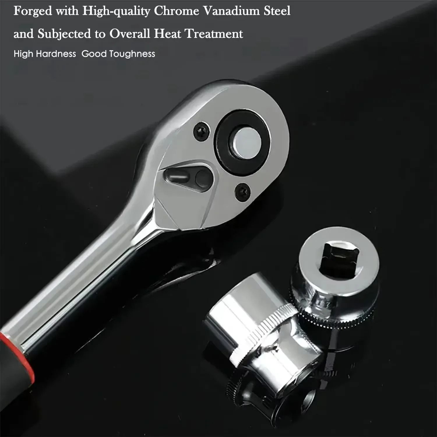 New Upgrade Wrench Socket Set Automotive Repair Tool