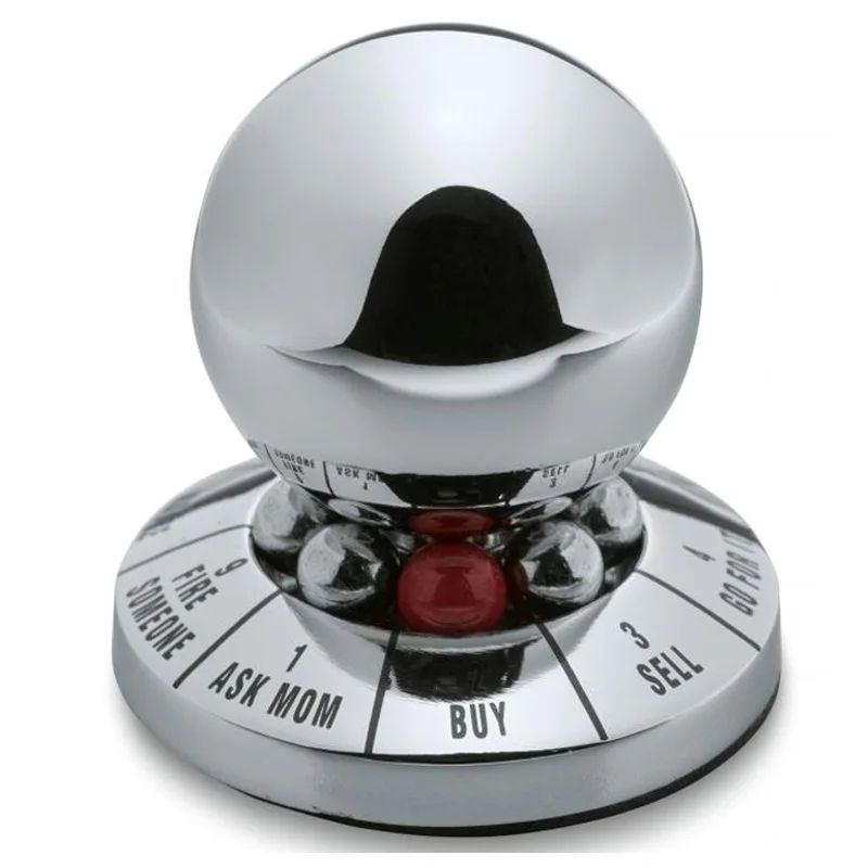 Metal Prophecy Decision Ball Spinner Desk Toy Stress Relief Fate Picker Gadget