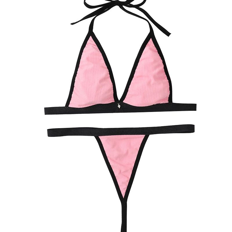 Sexy Micro Brazilian Thong Bikini Set