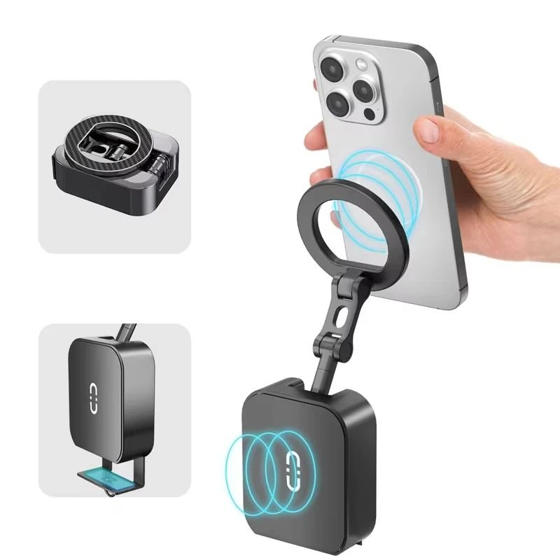 Magnetic Phone Stand Mount Foldable Extendable Portable Travel Holder