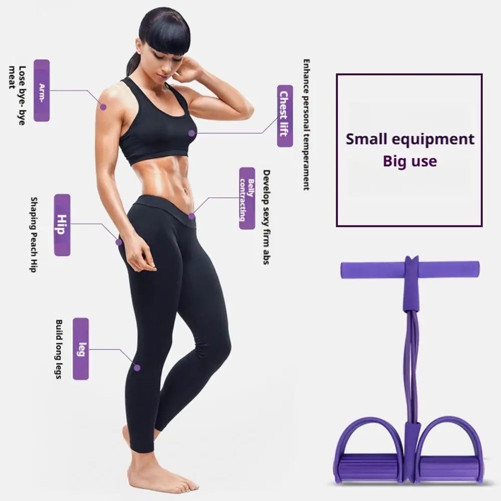 Pedal Resistance Band Exercise Trainer