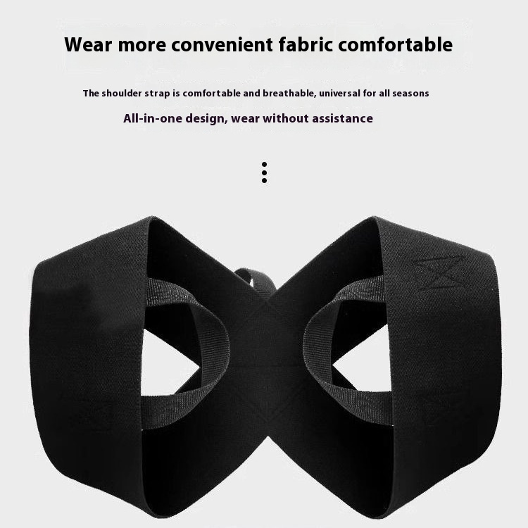 Adjustable Back Posture Corrector Brace for Men, Upper Back Support, Shoulder Brace, Back Straightener