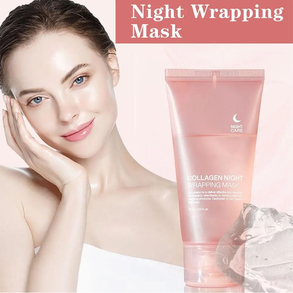 Hydrating Firming Mask, Overnight Collagen Treatment to Reduce Sagging & Dullness