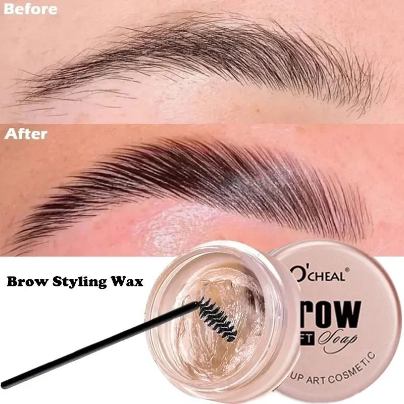 Waterproof 3D Eyebrow Styling Cream Quick Dry Brow Pomade and Setting Gel