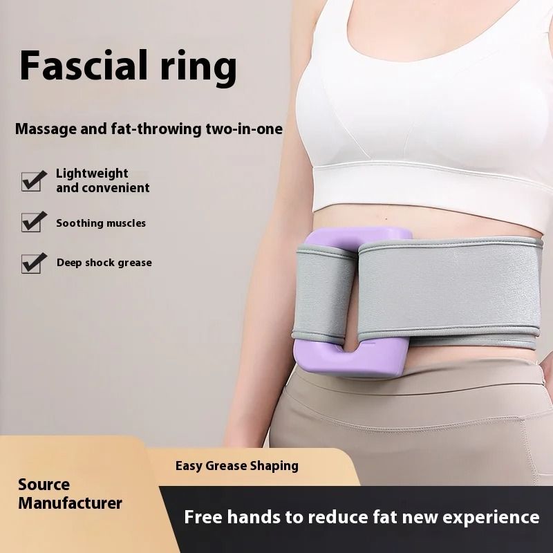 Electric Body Fascia Ring – High-Frequency Vibration Body Shaping Massager – High-Yield Deep Tissue Interaction Hub