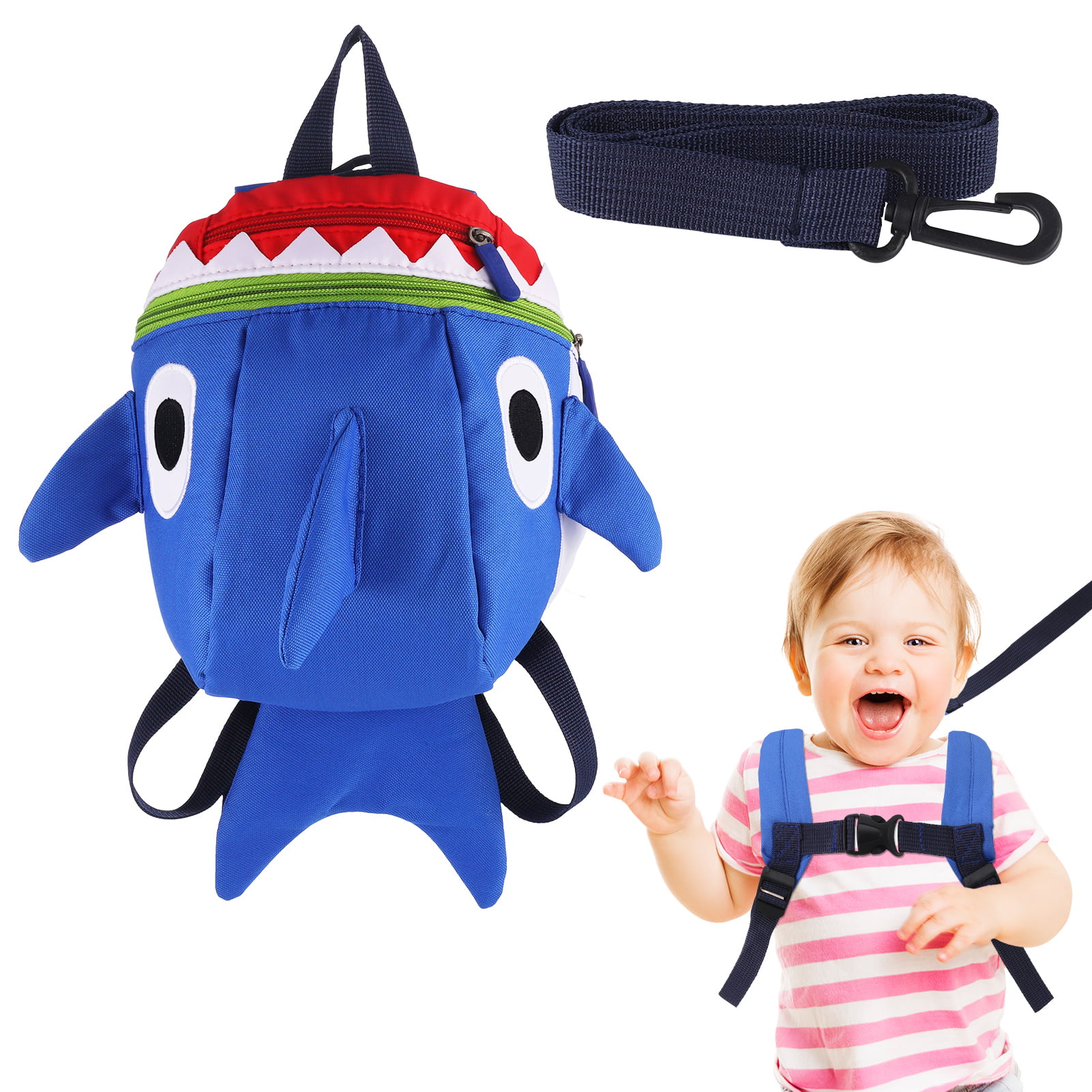 Kids Safety Harness Rope Tether, Toddler Backpack Leash for Boys and Girls, Leash for Outdoor Activities