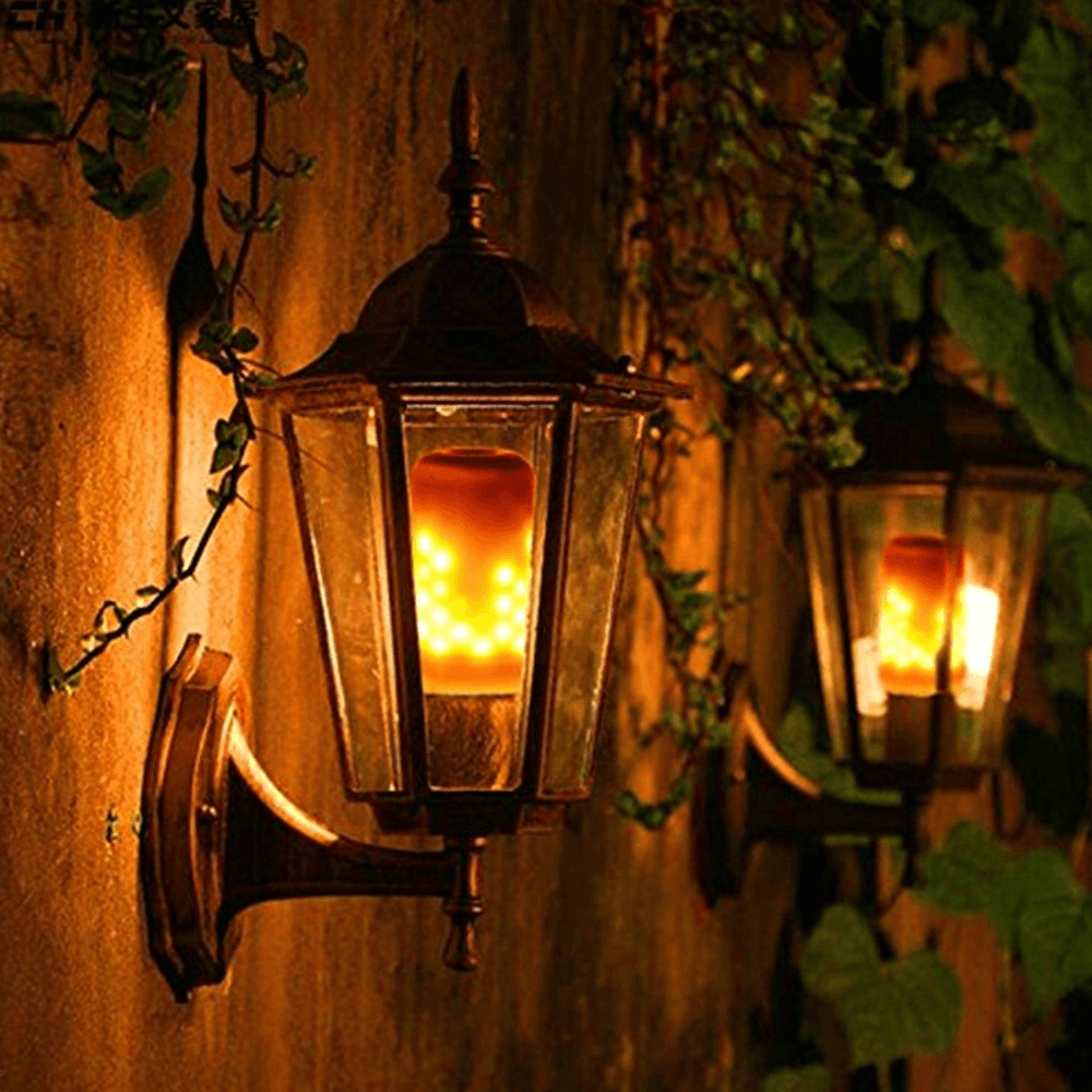 LED Flame Flickering Bulb