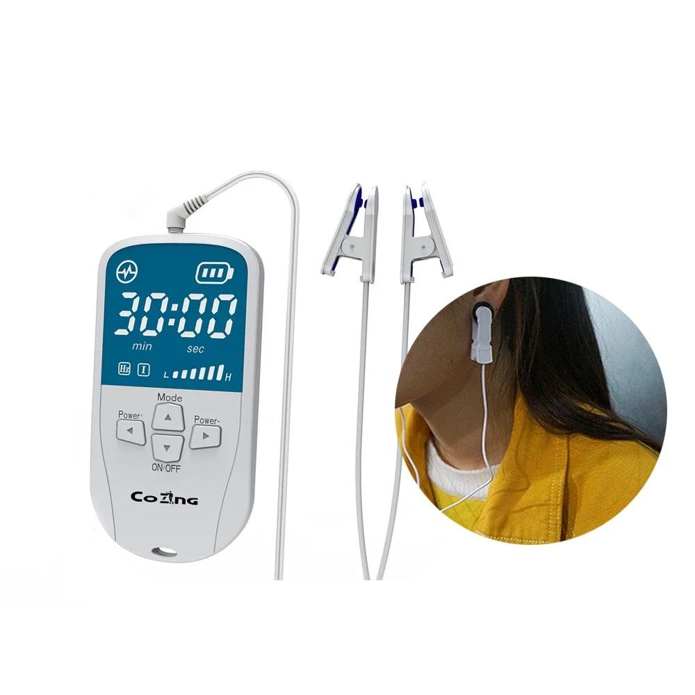 Alpha CES Brain Stimulation Device for Sleep Insomnia Anxiety and Migraine Relief
