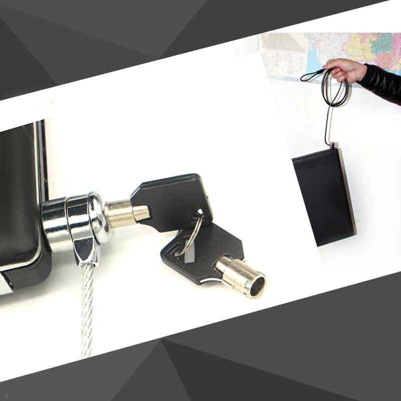 Universal Laptop Security Lock Cable Anti Theft Notebook Lock with Key