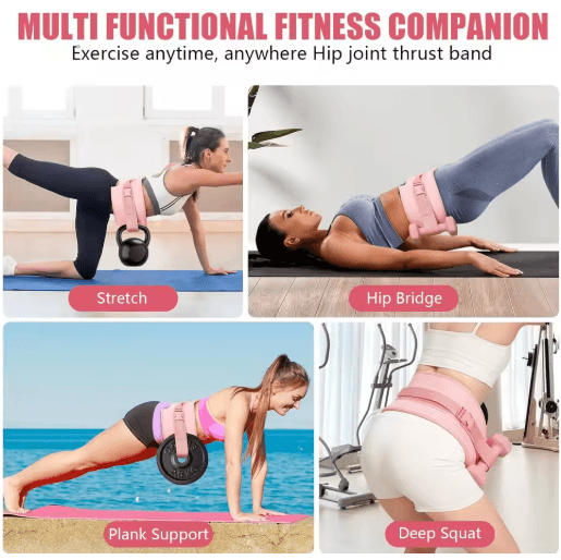 Thickened Hip Thrust Belt – Dumbbell and Kettlebell Glute Bridge Weight Belt