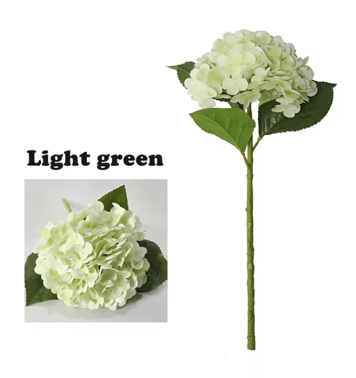 BloomLuxe Real Touch Hydrangea Artificial Flowers