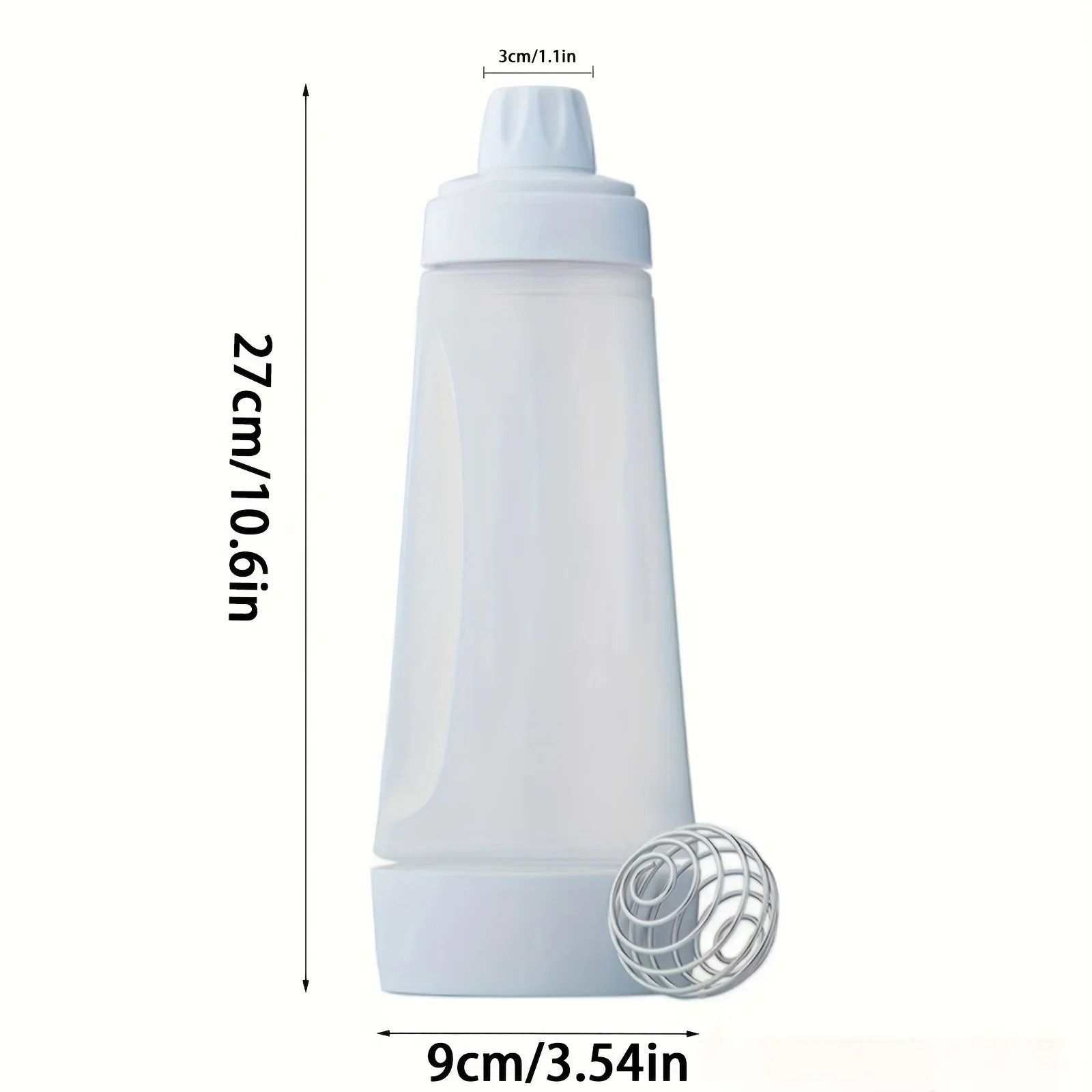 Pancake Batter Mixer Bottle with Blender Ball