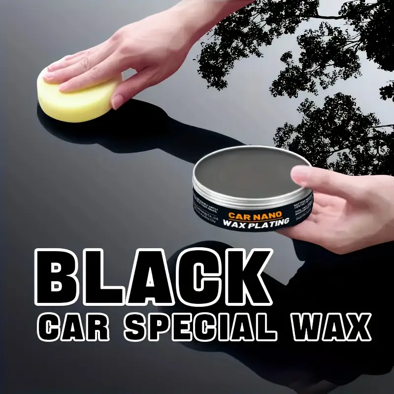 Black Car Wax Paint Restorer Ultimate Mirror Shine and UV Protection Shield