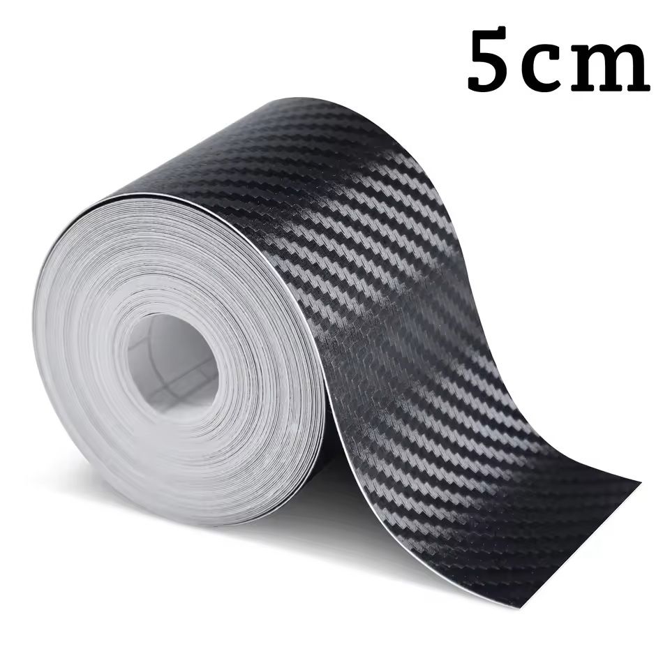 Nano Carbon Fiber Car Protection Tape – 3D Anti-Scratch Waterproof Strip (1–10m)