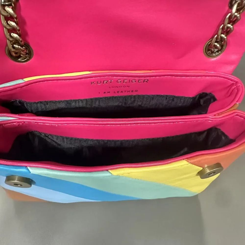 Eagle Head Rainbow Chain Shoulder Bag Light Luxury Crossbody