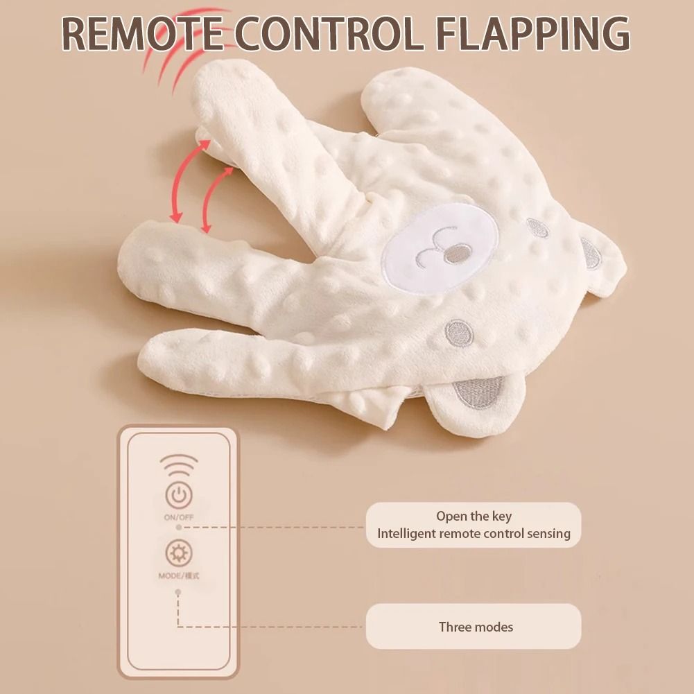 Soothing Baby Sleep Aid Pillow Remote Hand Palms for Infant Calming