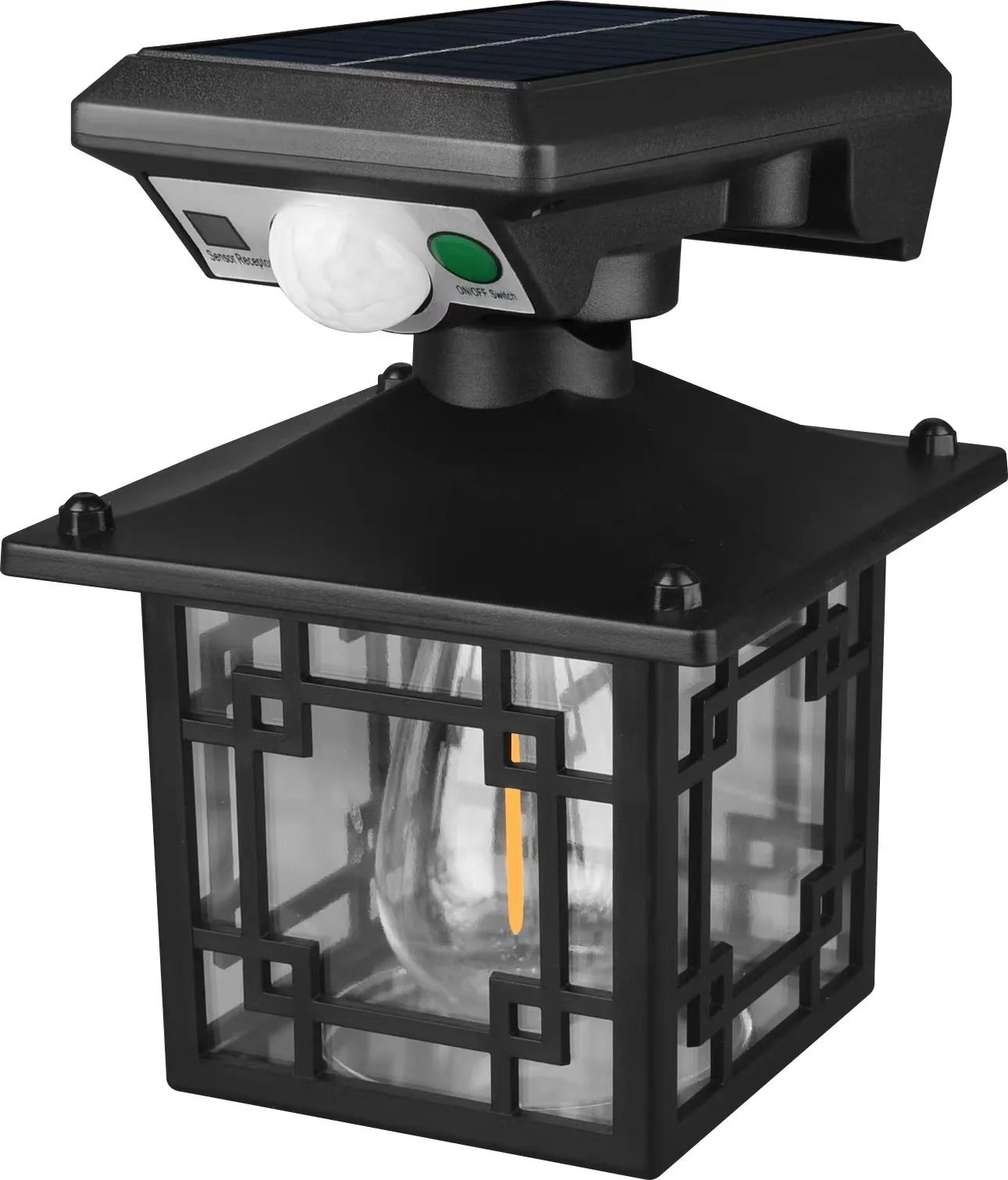 Retro Solar Motion Induction Wall Lamp