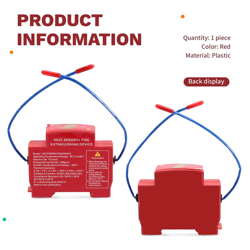 Compact DIN Rail Flame Retardant Distribution Box with Dual Line Protection