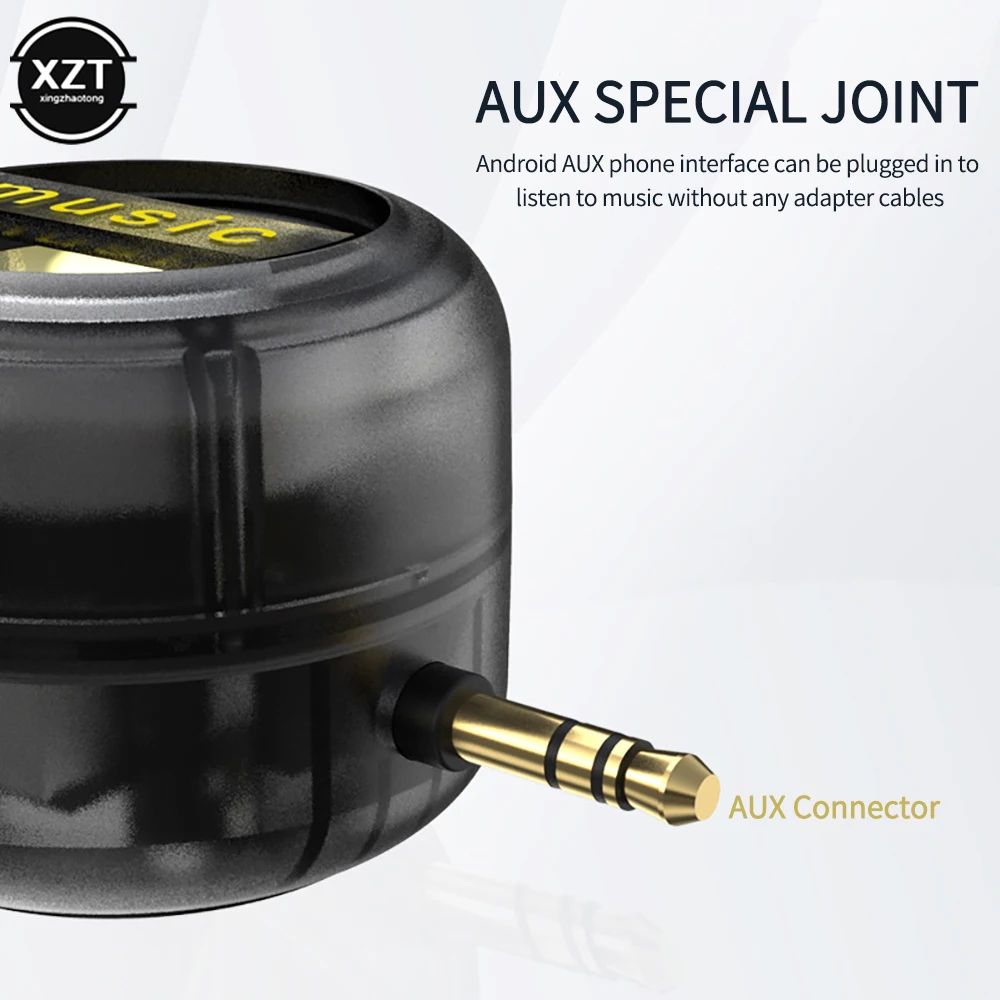 Mini Portable Rechargeable AUX Stereo Speaker