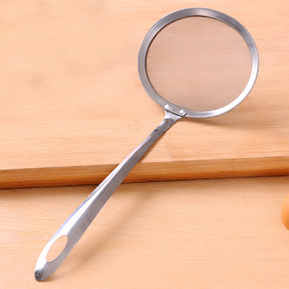 Stainless Steel Oil Colander Spoon