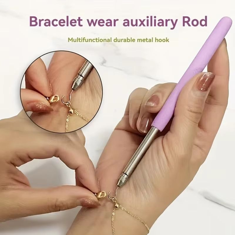 Bracelet Fastening Helper Tool for Easy Jewelry and Clasps