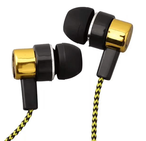PureBass Wired In Ear Headphones with Noise Isolation and Deep Stereo Sound