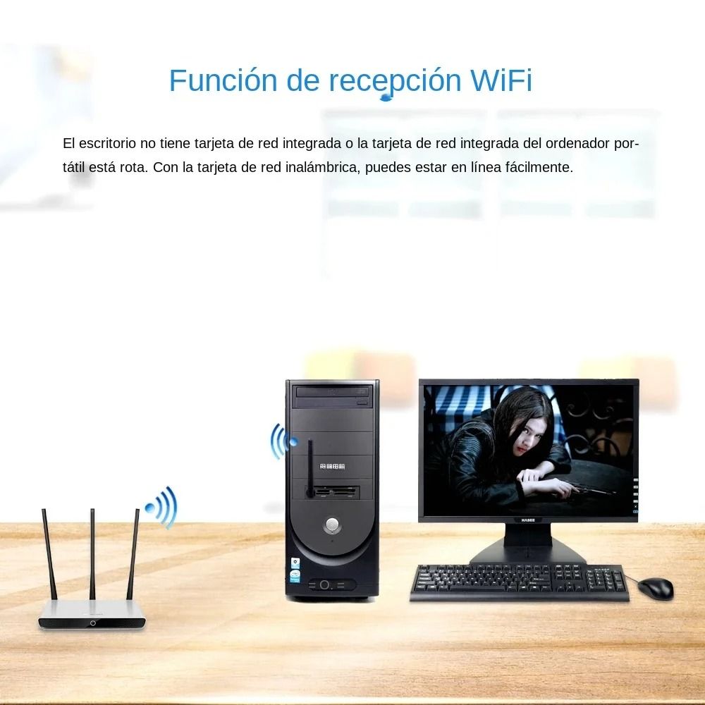 150Mbps Mini USB WiFi Adapter – High-Speed RTL8188 Wireless Network Card for PC, Laptop, & TV Box