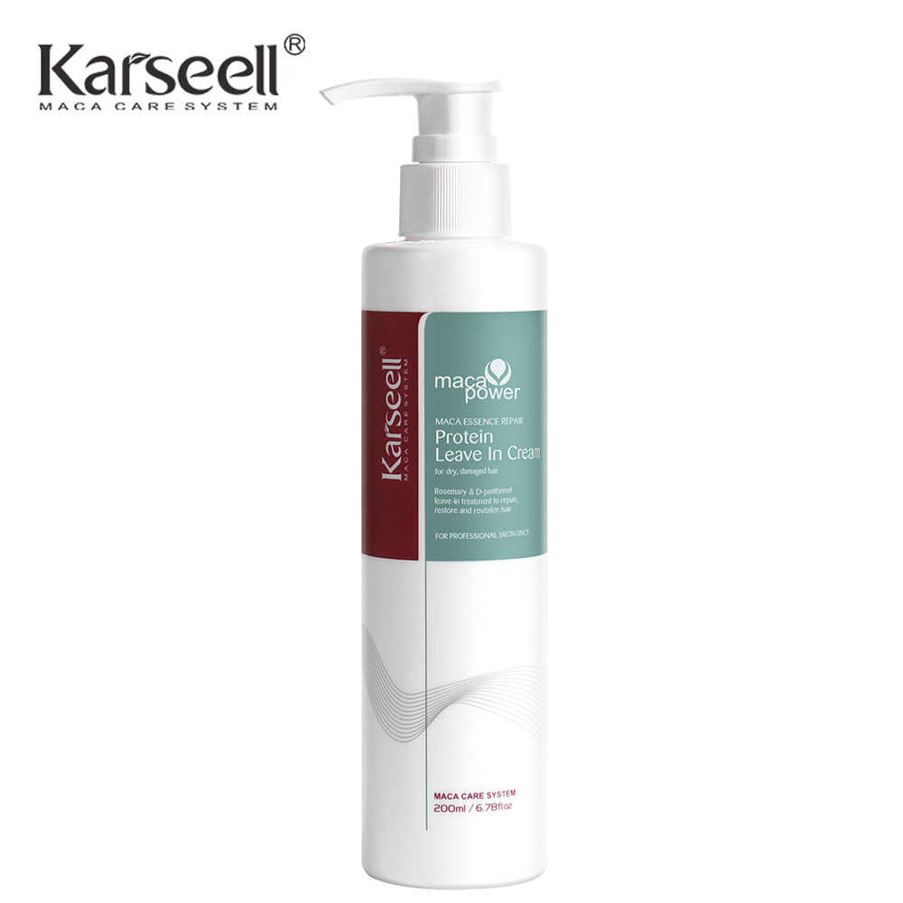 Organic Protein Cream, Leave In Conditioner, Hair Repair Treatment, Natural Essences Protein Cream for Nourishing Dry